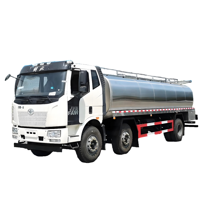 Ventes D'usine FAW 6X2 Camion Lait 18m&sup3; FreshMilk En Vrac Transportant Camion Citerne 1800