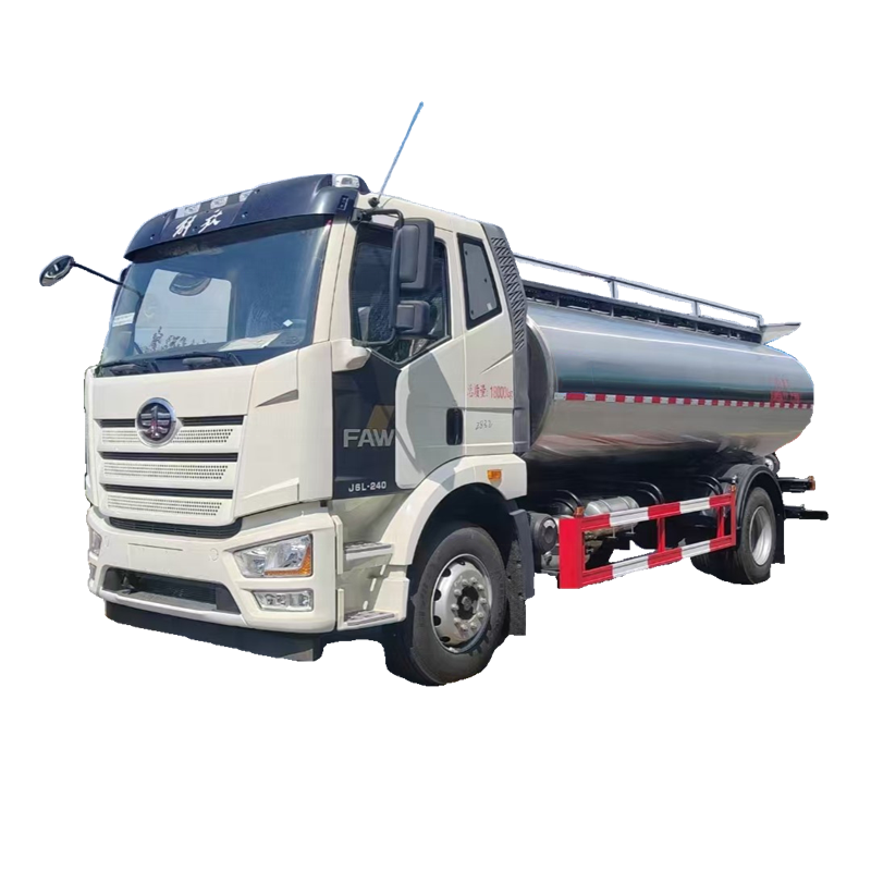 Chine FAW Camion De Transfert De Lait Frais 4X2 Camion De Lait 12000L Camion-citerne De Lait &agrave