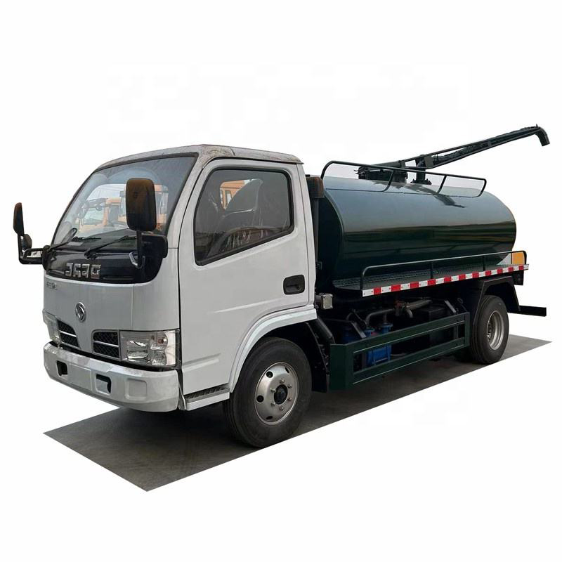 Chine Dongfeng 3000l Feces Suction Truck 4x2 3CBM Vacuum Septic Fecal Suction Nettoyage Camion-citer