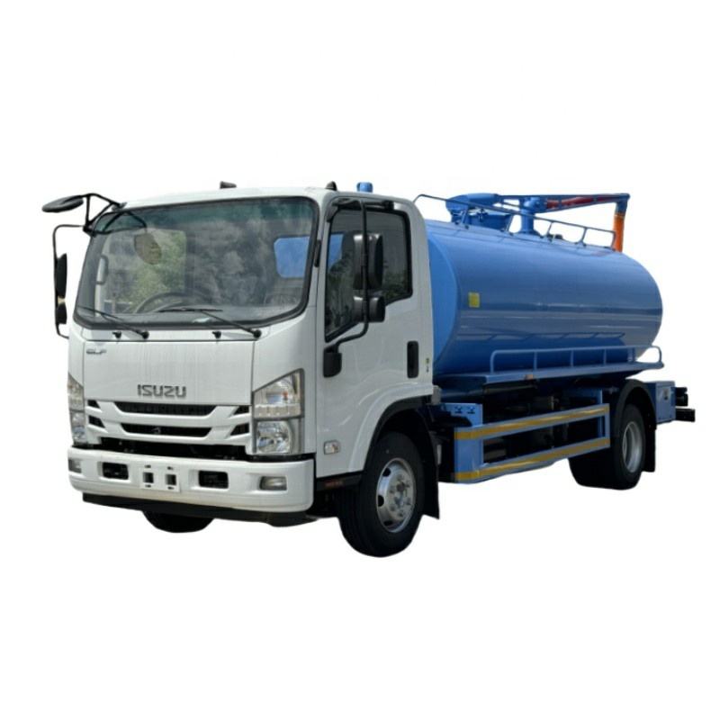 Prix Bon March&eacute; 1suzu 5cbm 5000l Camion D'aspiration Des Eaux Us&eacute;es Sous Vide 4x2