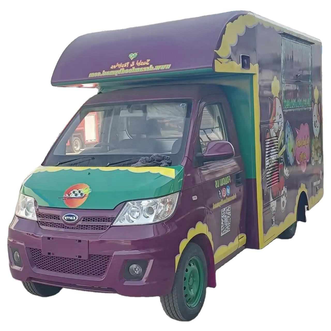 2024 Best Selling Mobile Snack Coffee Food Truck Avec Cuisine Compl&egrave;te &agrave; Vendre