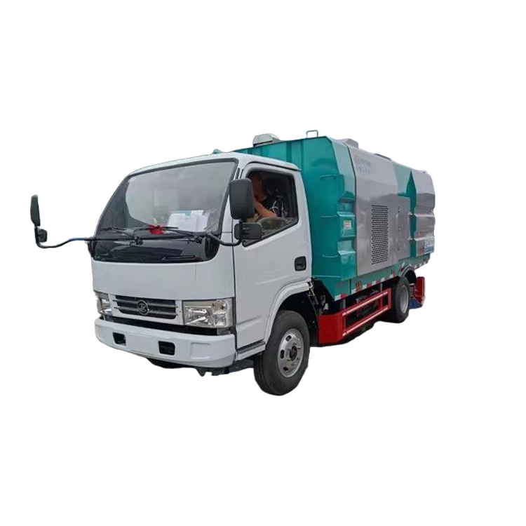 Camion Pour Nettoyer Les Rues Petit Camion De Nettoyage De Balayeur Routier Avec Poussi&egrave;re D&