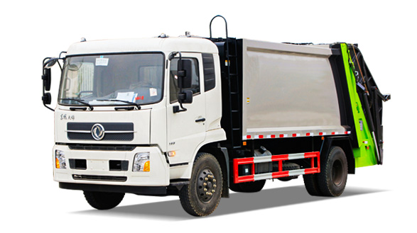 S&eacute;rie De Camions &agrave; Ordures