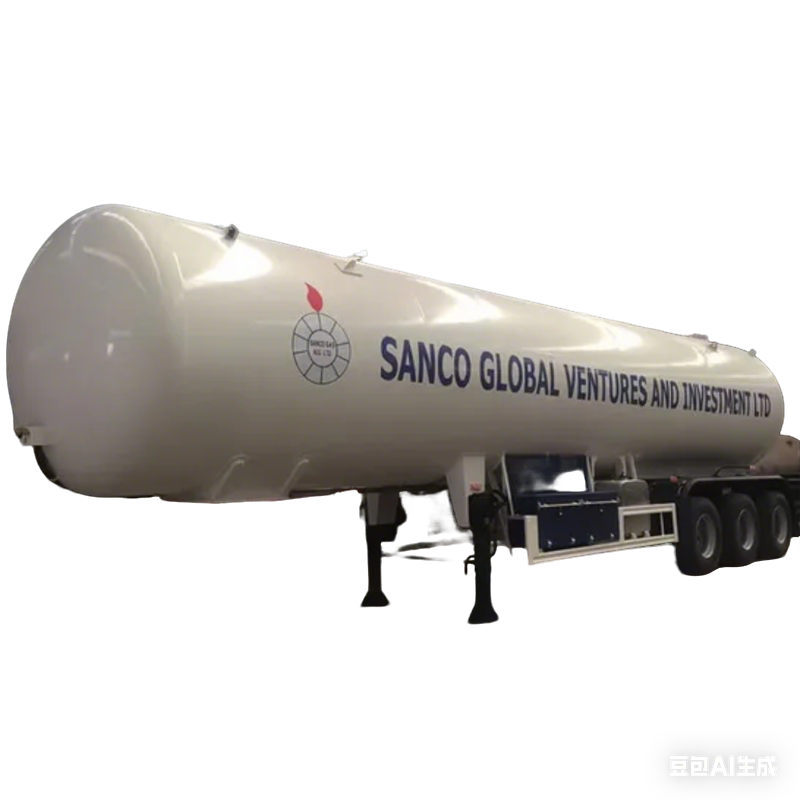 60000 Litres/30 Tonnes LPG Propane Remorque