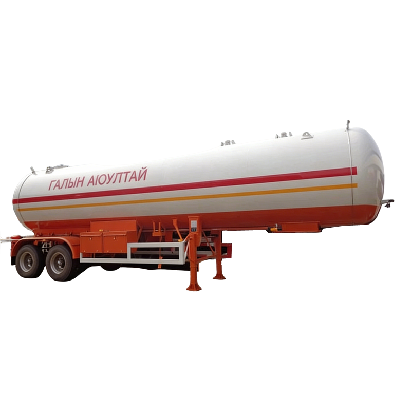 Semi-remorque De R&eacute;servoir De Transport De Gaz De Propane 50000L 20Ton