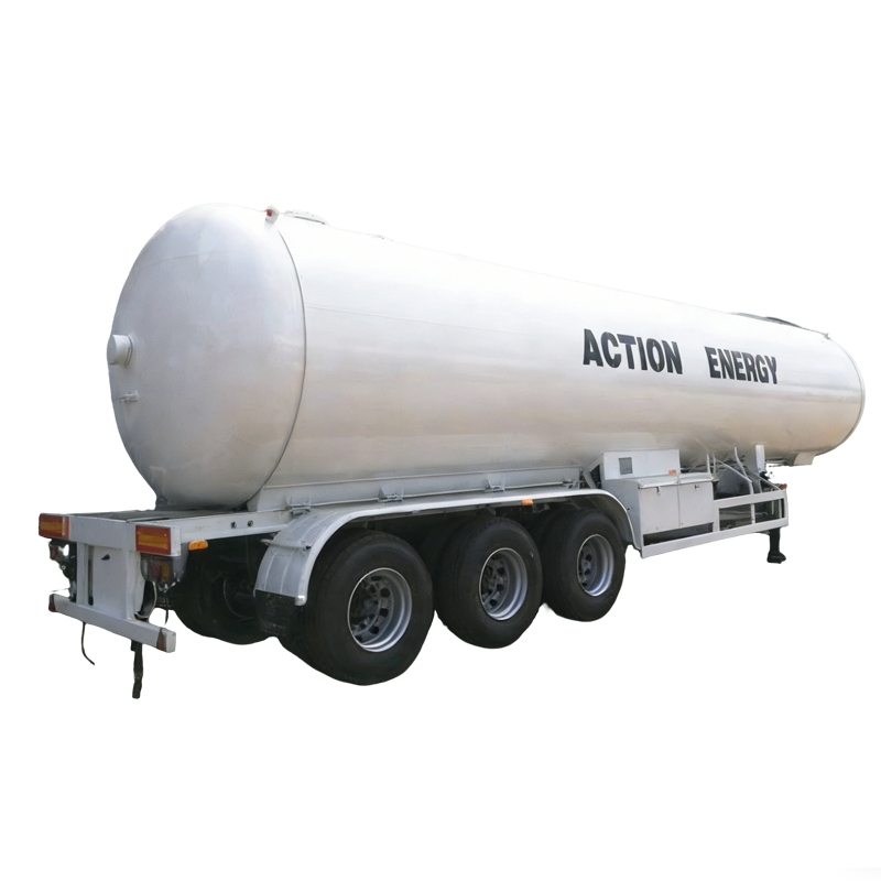 3 Essieux 25Tons 50000liters LPG TankerTrailer