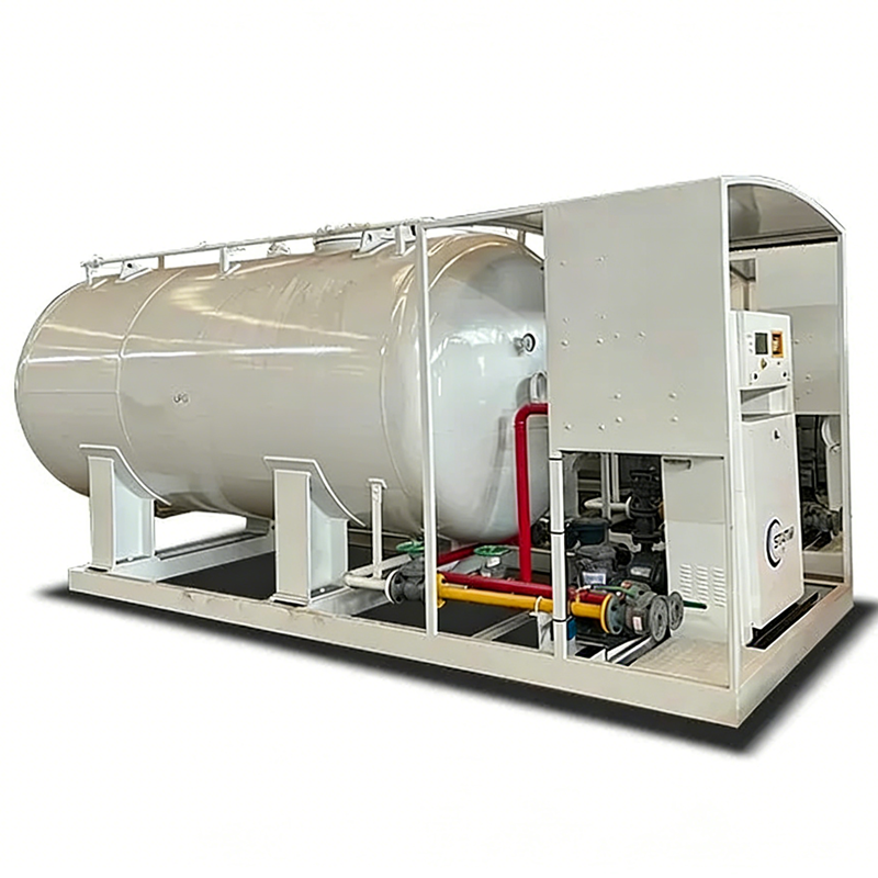 5 Tonnes Skid GPL Station D'essence