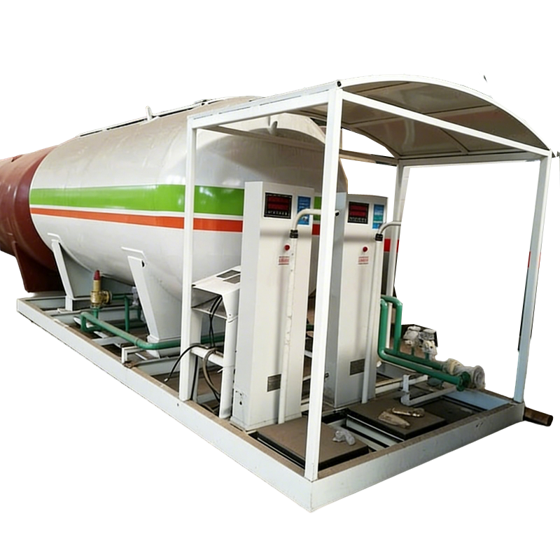 Station De Glissement De Gaz De Remplissage De Cylindre 5Ton 10CBM