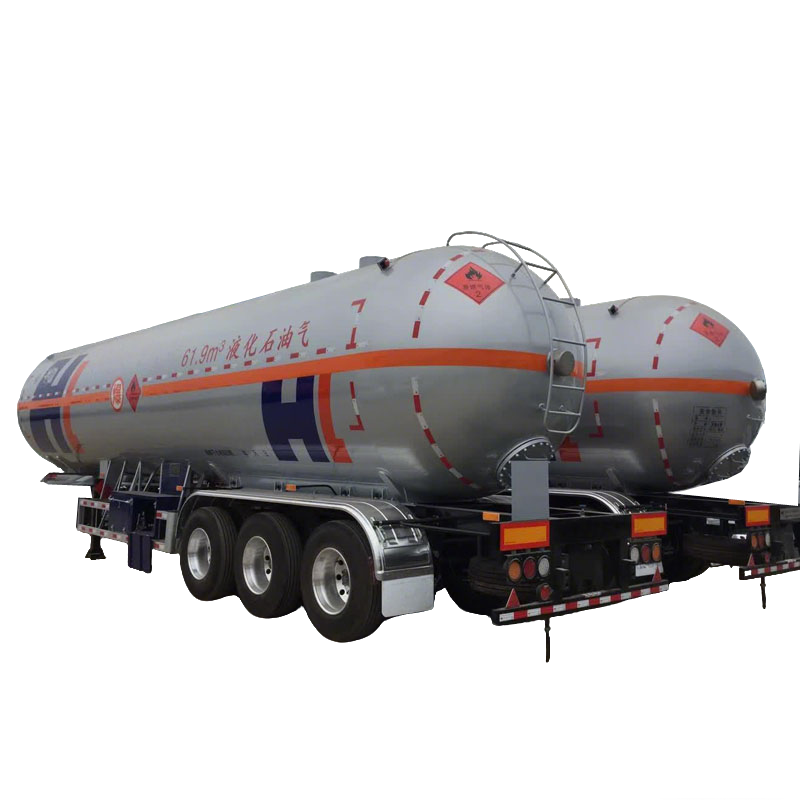 61.9CBM 30 Tonnes LPG Road TankerTruck