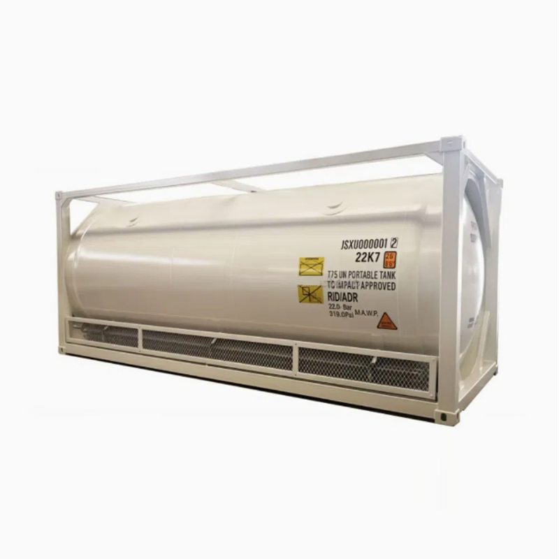 Nouveau Un T50 40FT ISO R&eacute;cipient R&eacute;servoir Pour LPG Propane HorizontalPressure R&eacu