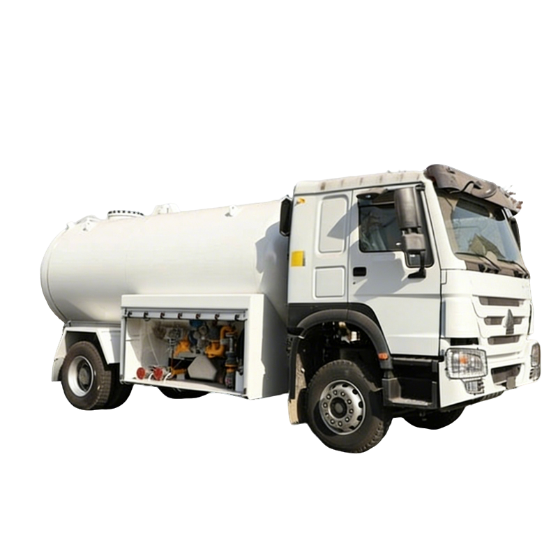 HOWO 8Tons Camion D&eacute;bitm&egrave;tre De Masse GPL Bobtail