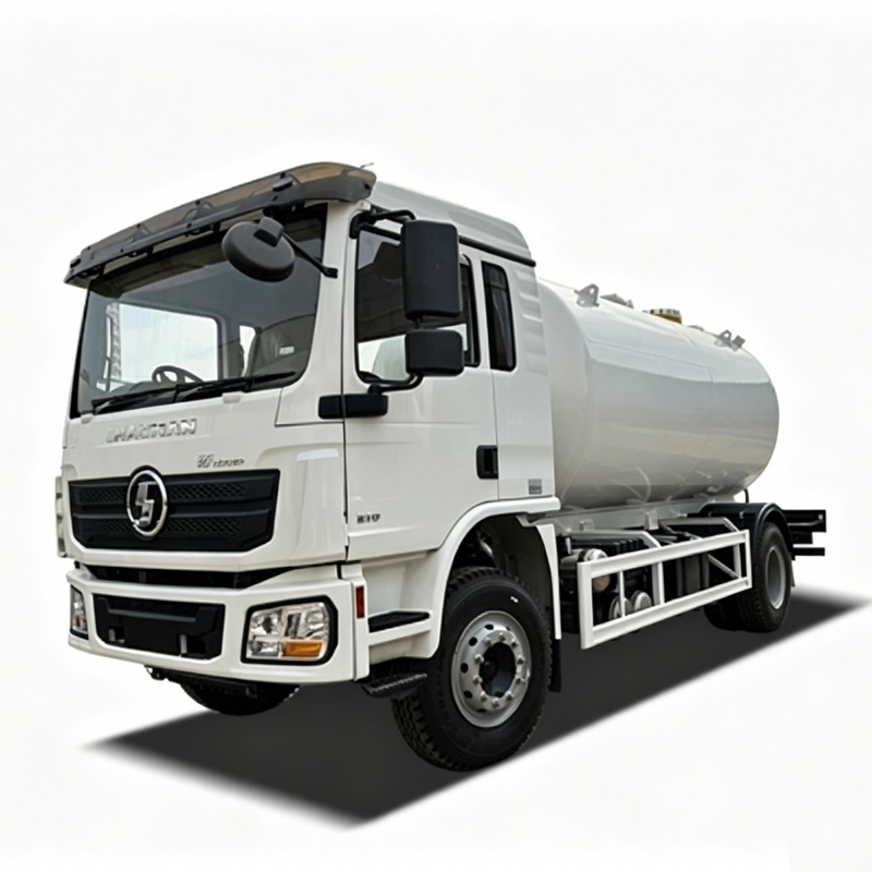 7 Tonnes M&eacute;triques 15000 L LPG Bobtail Camion SHACMANI
