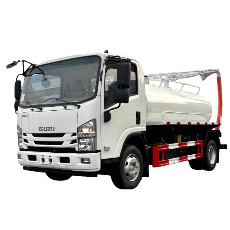 Meilleur Prix 1suzu 5cbm Camion D'aspiration F&eacute;cale 4 * 2 Feces Camion D'aspiration